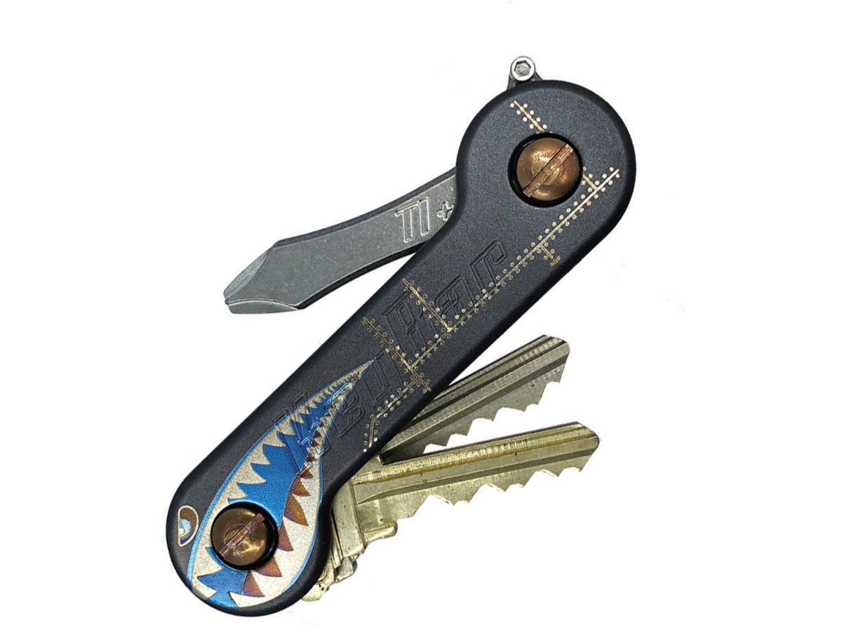 KeyBar KeyBar Ti Stealth Bomber 3.5" overall TKB-MDNT-BMBR