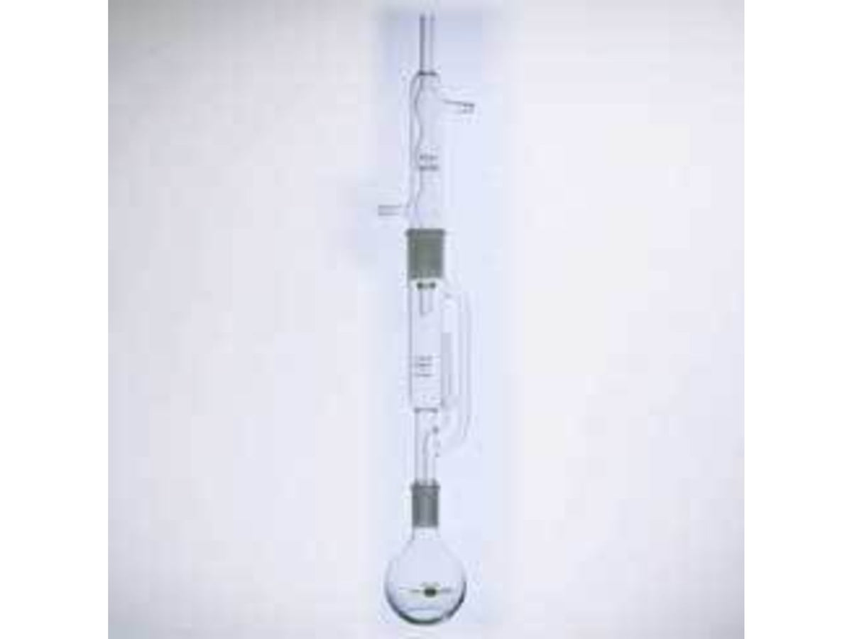 Kimble/Kontes KIMAX Extraction Apparatus with Allihn Condenser Flask and Soxhlet Extraction Tube ST Joints Kimble Chase 24071 30 Extraction Tubes Only
