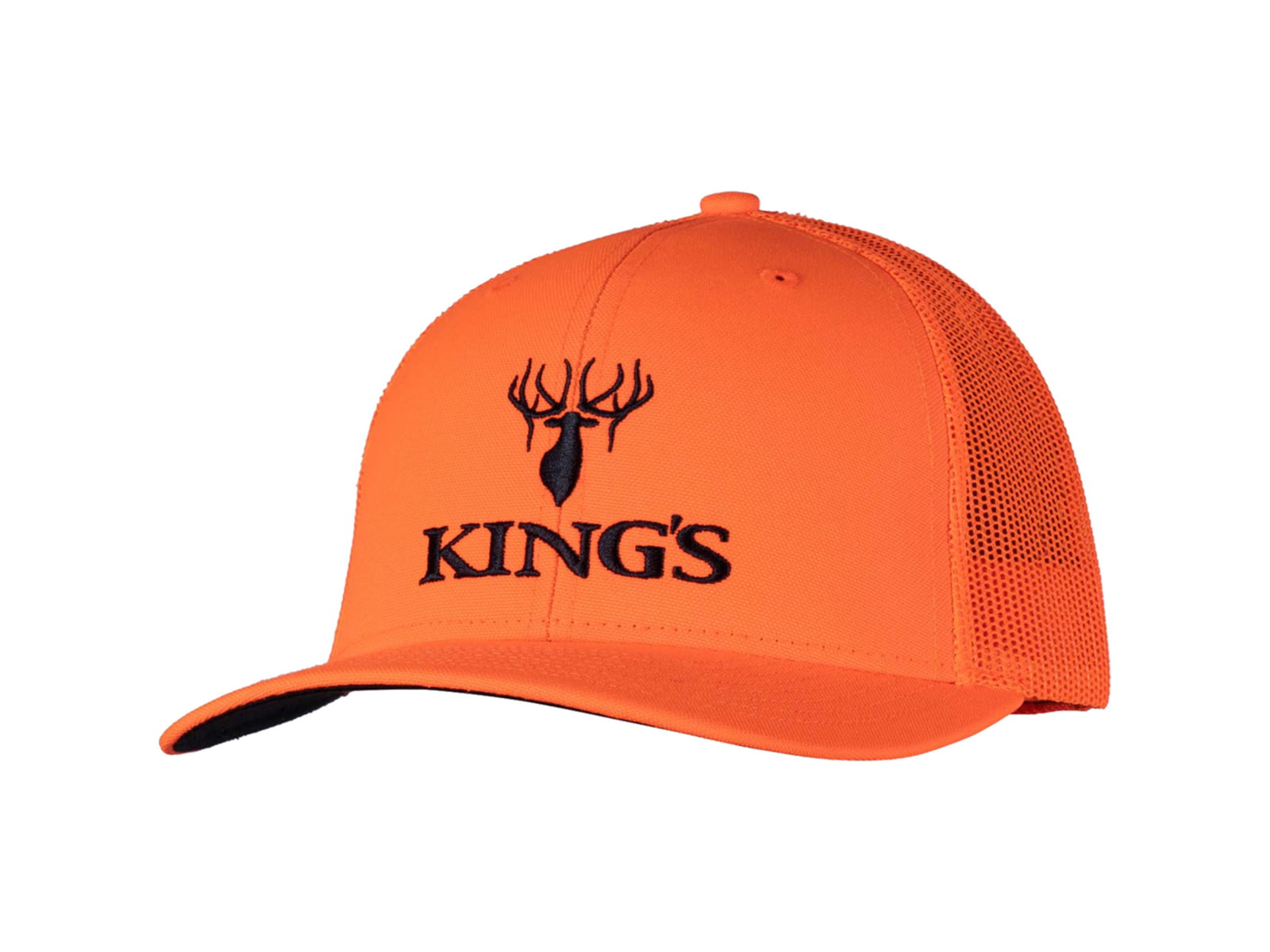 King's Camo Kings Logo Hat Blaze - Men's Blaze Orange One Size KBZ407-BZ