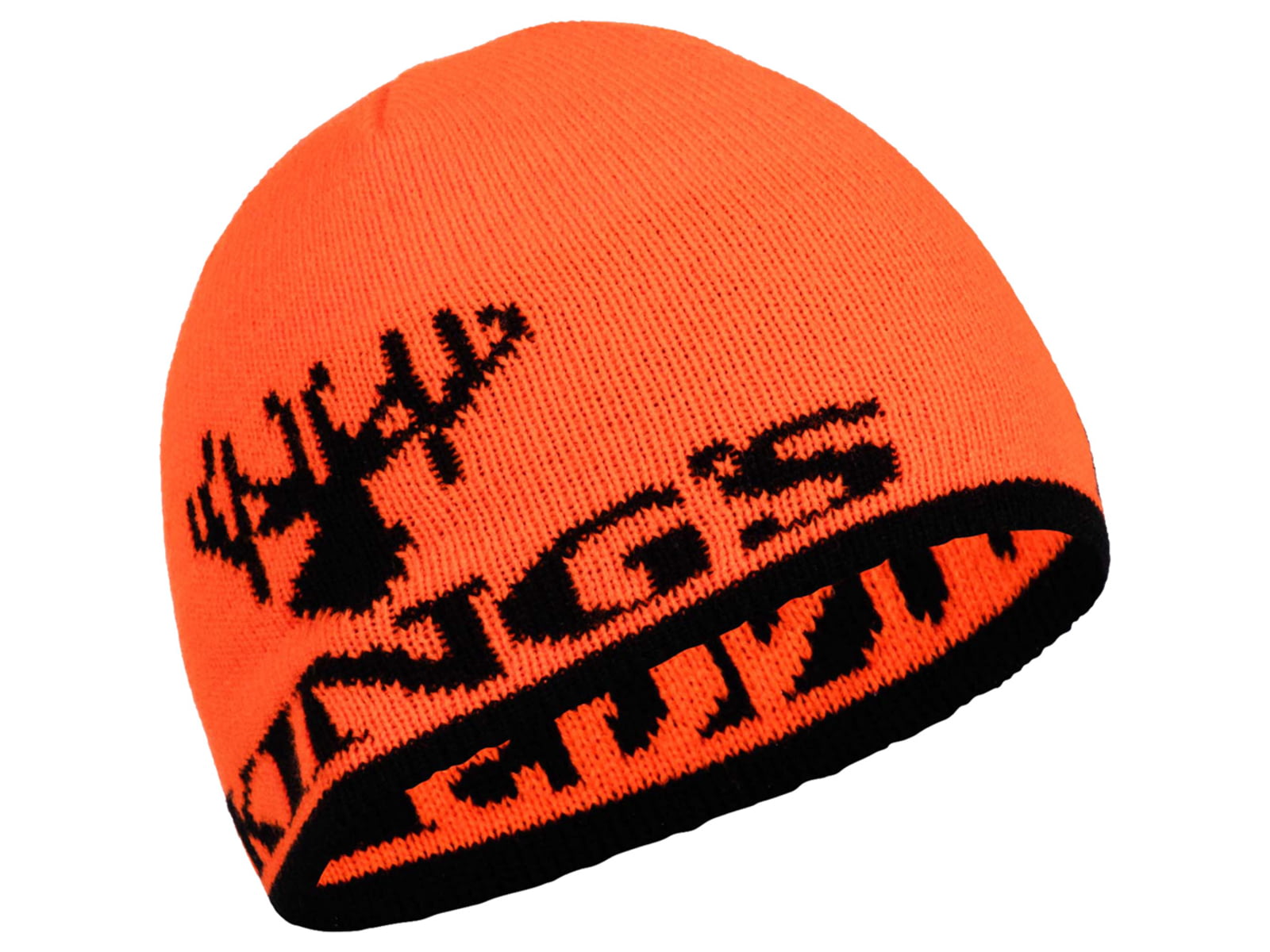 King's Camo Kings Logo Knit Beanie - Men's Blaze Orange One Size KSW-KBEANIE-BLZ