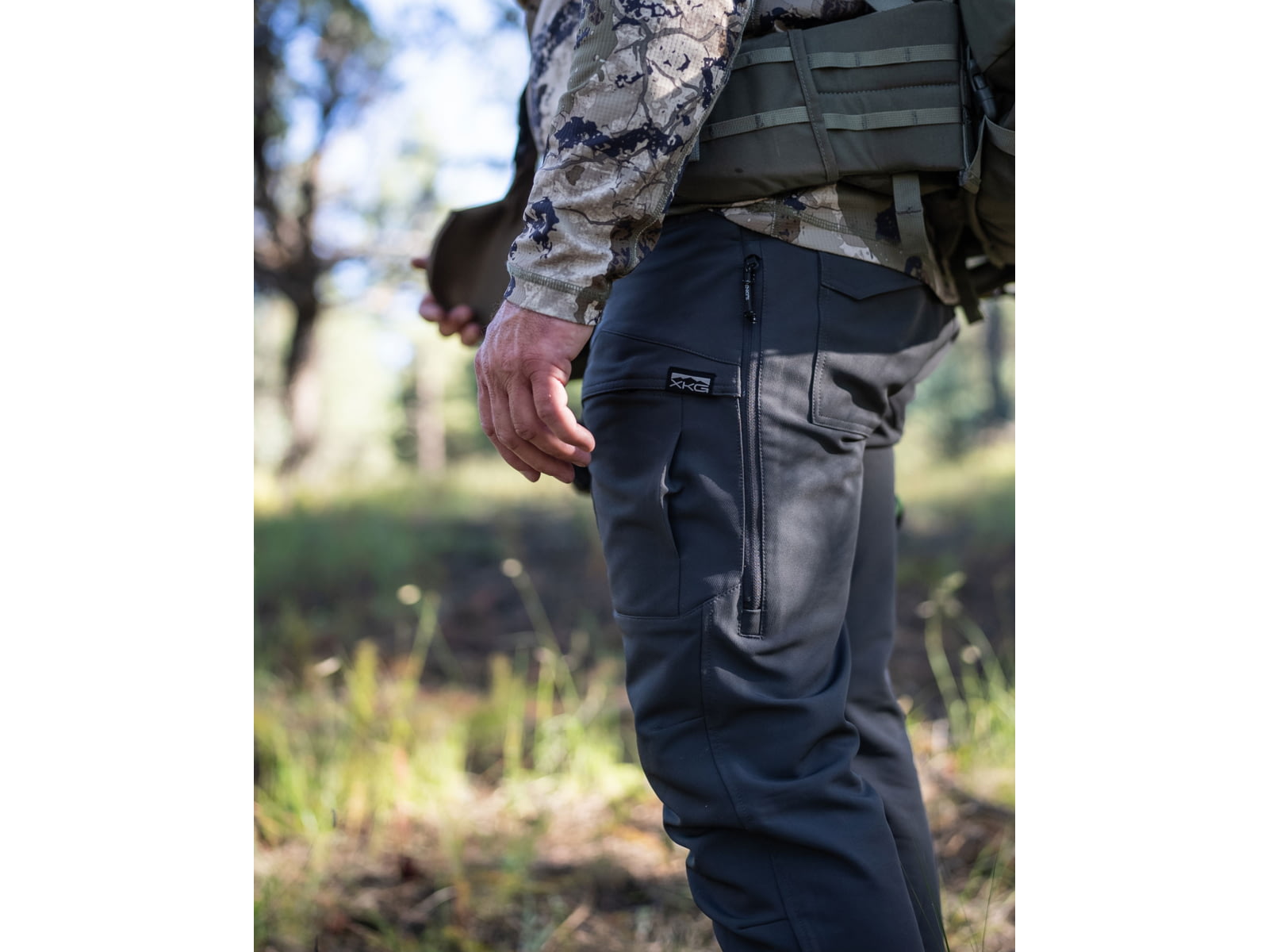 King's Camo XKG Draft Pant - Mens Charcoal