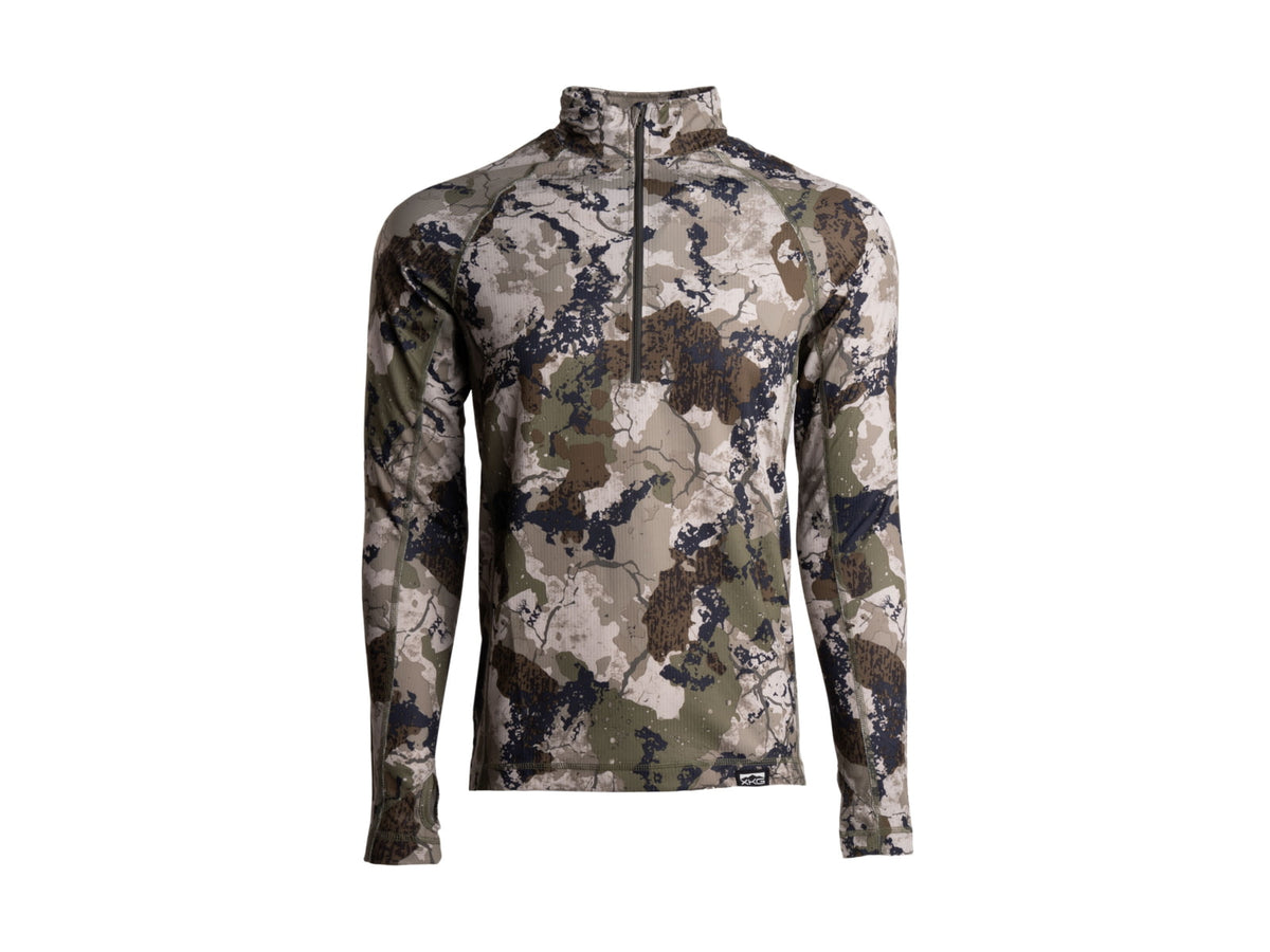 King's Camo XKG Elevation 1/4 Zip Tee - Men's XK7 XL