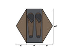King's Camo XKG Summit 2 Tent Khaki/Charcoal 2 Person