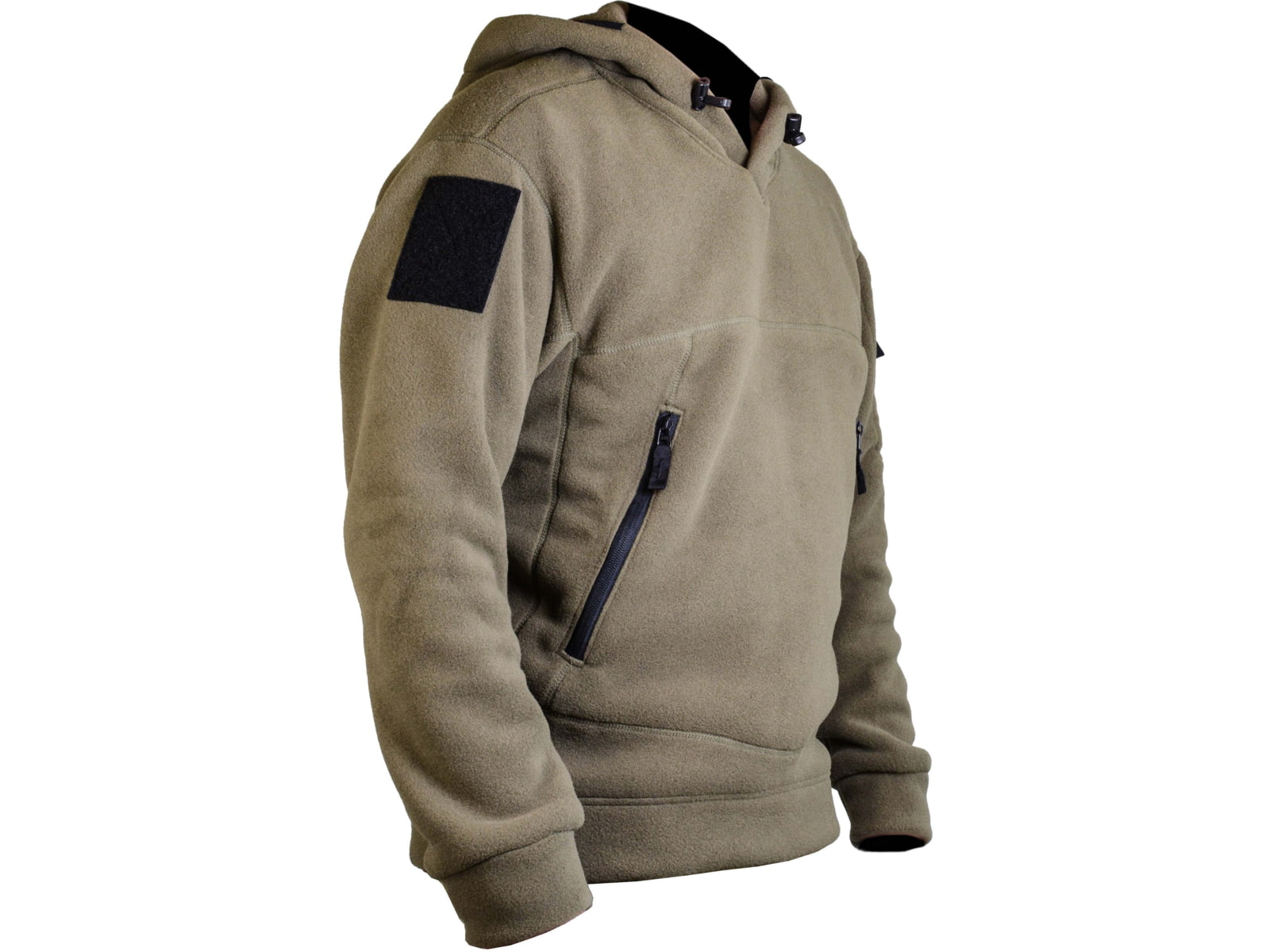 KITANICA American Fleece Hoodie - Men's Large Regular Ranger Green