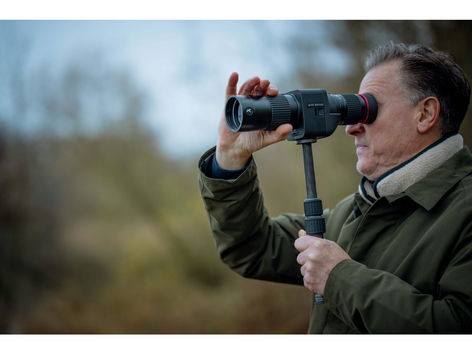 Kite Optics 17-35x60mm Stabilized Spotting Scope ED w/ Li-ion