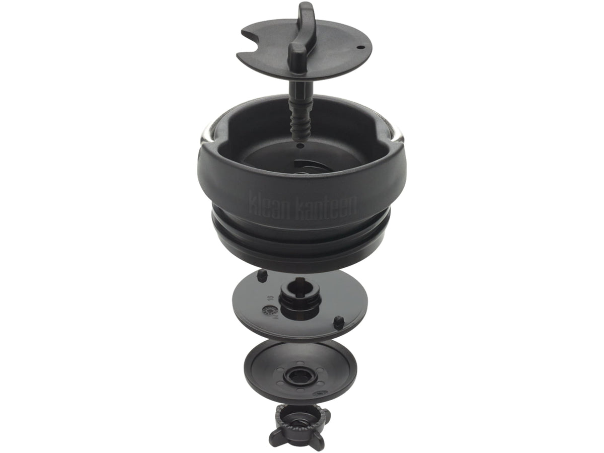 Klean Kanteen TKWide w/Cafe Cap 16oz Black 1008313