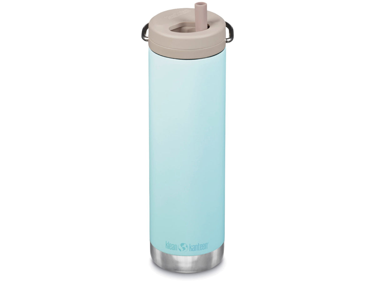 USED Klean Kanteen TKWide w/Twist Cap 20oz Blue Tint