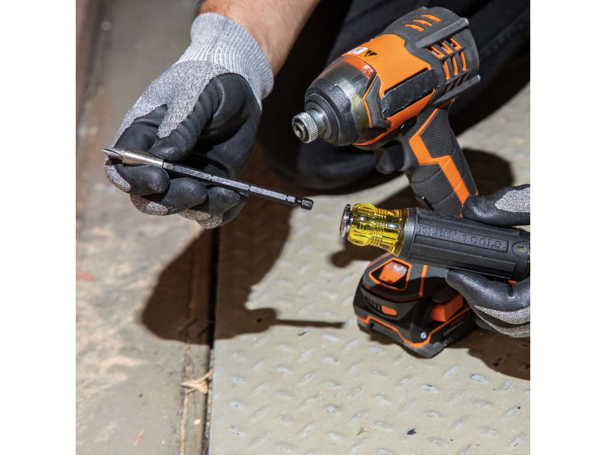 Klein Tools 14in1 Multi-Bit Adjustable Length Screwdriver Black/Yellow 32303