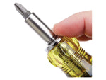 Klein Tools 14in1 Multi-Bit Adjustable Length Screwdriver Black/Yellow 32303