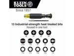 Klein Tools 14in1 Multi-Bit Adjustable Length Screwdriver Black/Yellow 32303