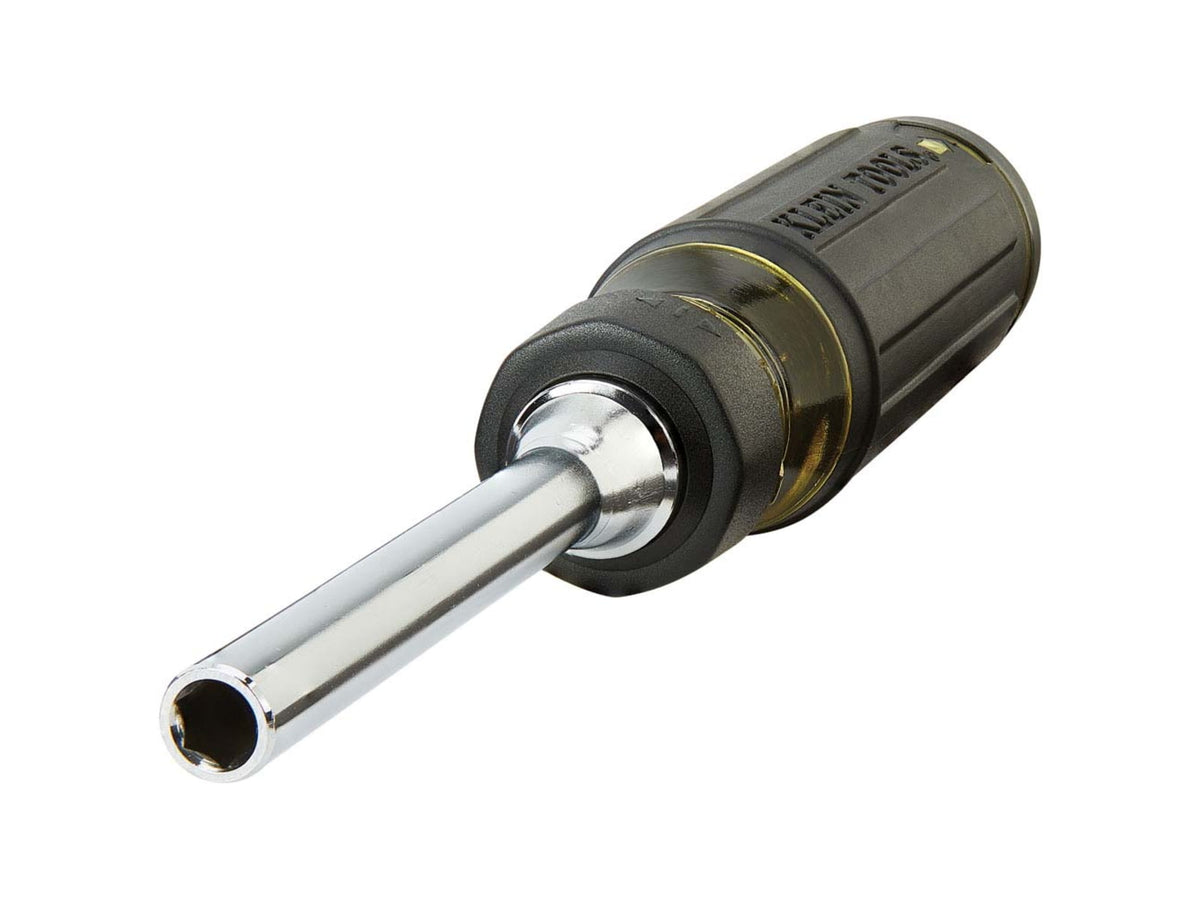 Klein Tools 15in1 Multi-Bit Ratcheting Screwdriver Black/Yellow