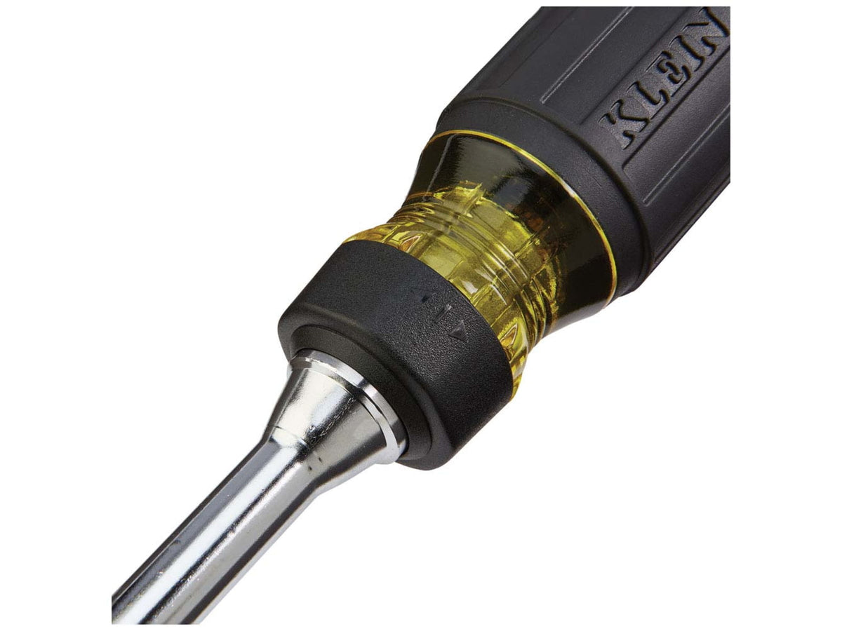 Klein Tools 15in1 Multi-Bit Ratcheting Screwdriver Black/Yellow