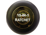 Klein Tools 15in1 Multi-Bit Ratcheting Screwdriver Black/Yellow