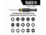 Klein Tools 15in1 Multi-Bit Ratcheting Screwdriver Black/Yellow