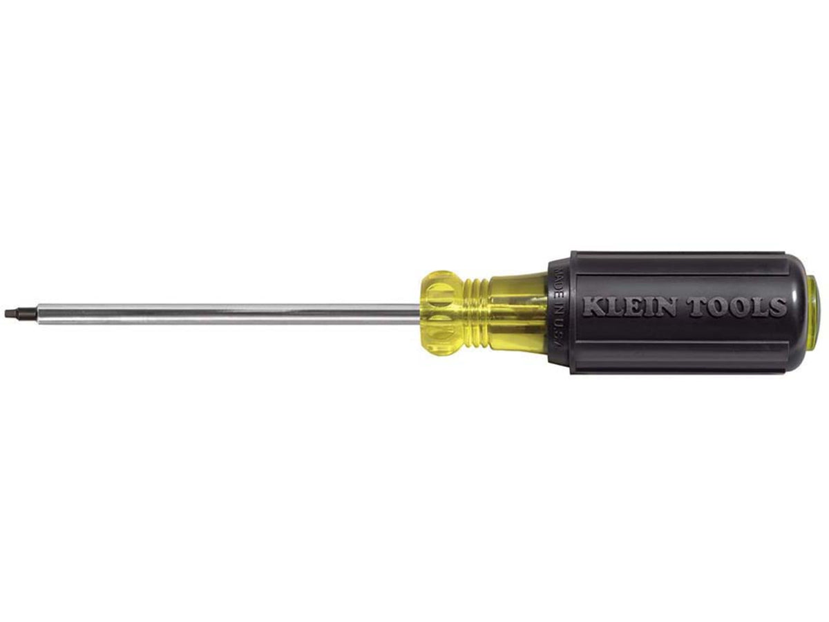 Klein Tools #2 Square Recess Screwdriver 8In Shank Red 666