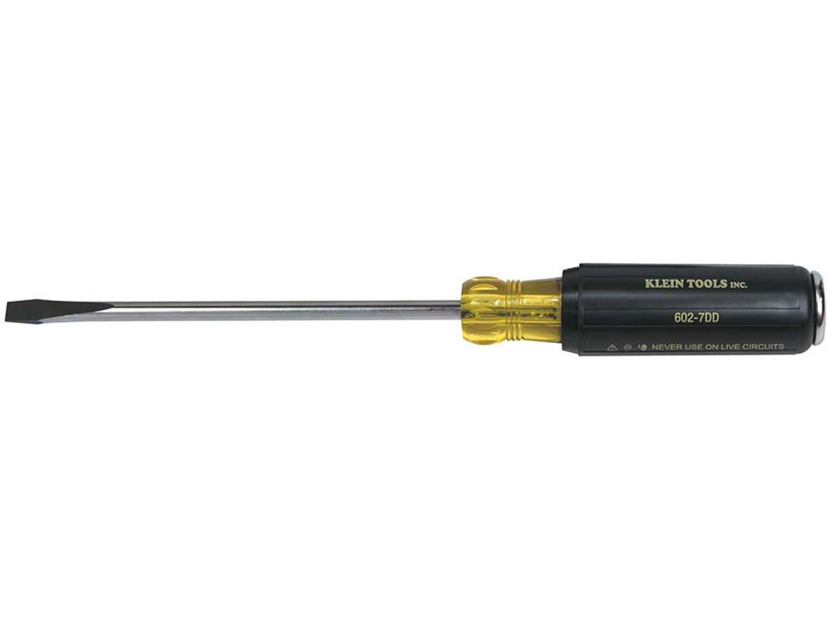Klein Tools 5/16In Keystone Demolition Driver 7In Shank Yellow/Black