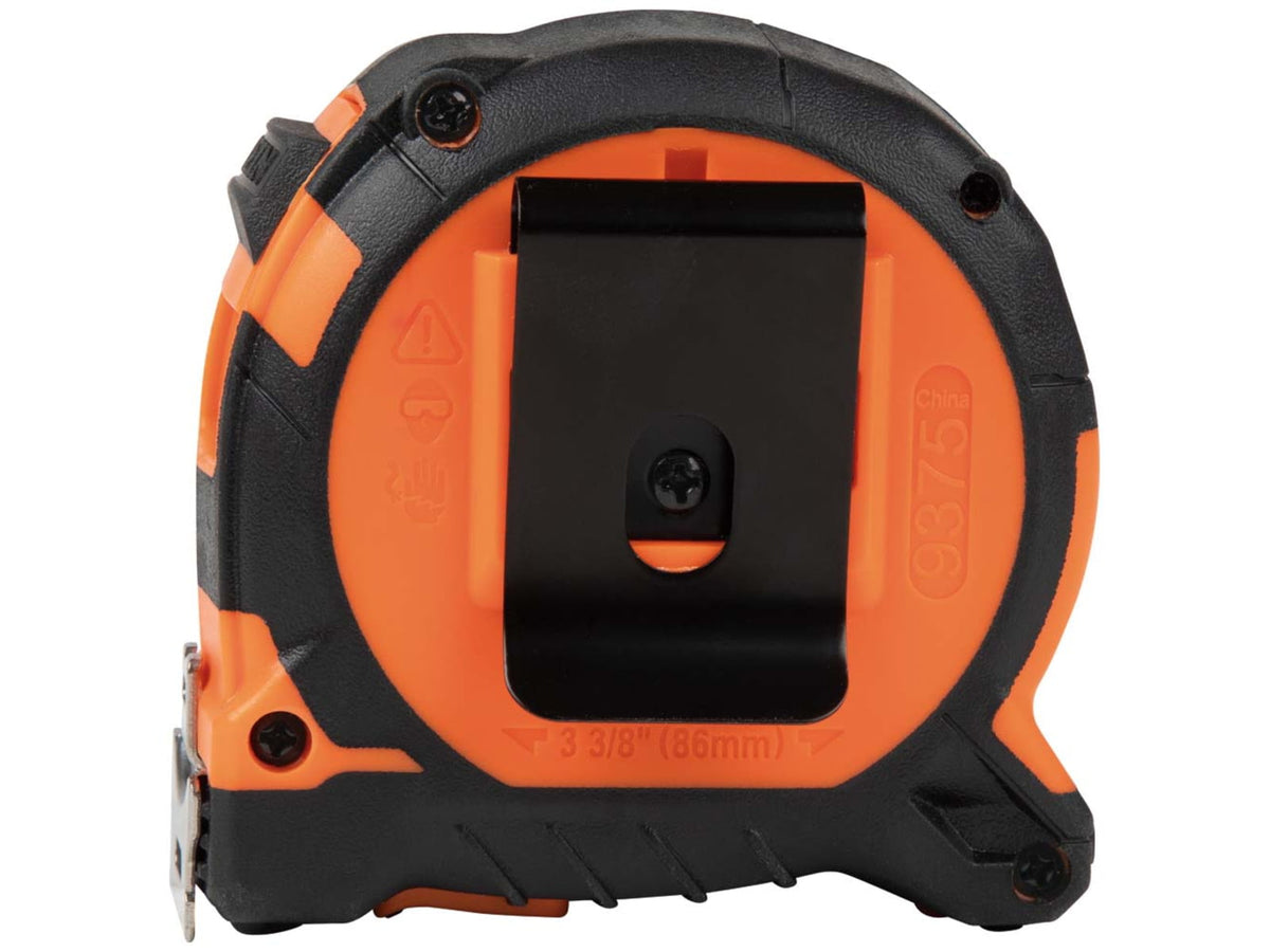Klein Tools 7.5 Meter Tape Measure Magnetic Double-Hook Orange/Black 9375