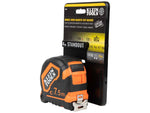 Klein Tools 7.5 Meter Tape Measure Magnetic Double-Hook Orange/Black 9375