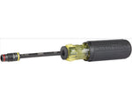Klein Tools 7in1 Impact Rated Flip Socket Set w/Handle Black/Yellow 32910