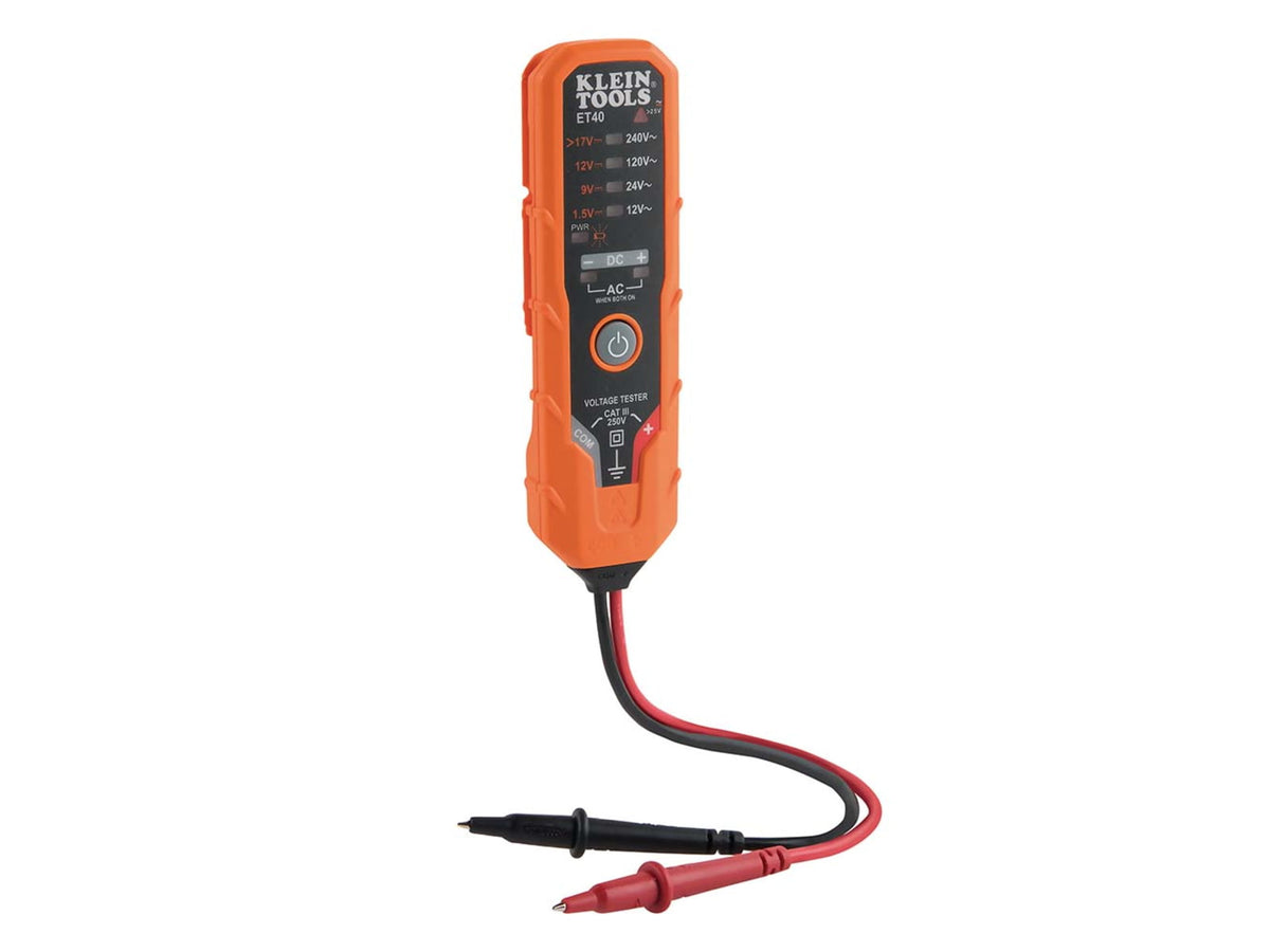 Klein Tools AC/DC Voltage Tester Electronic ET40