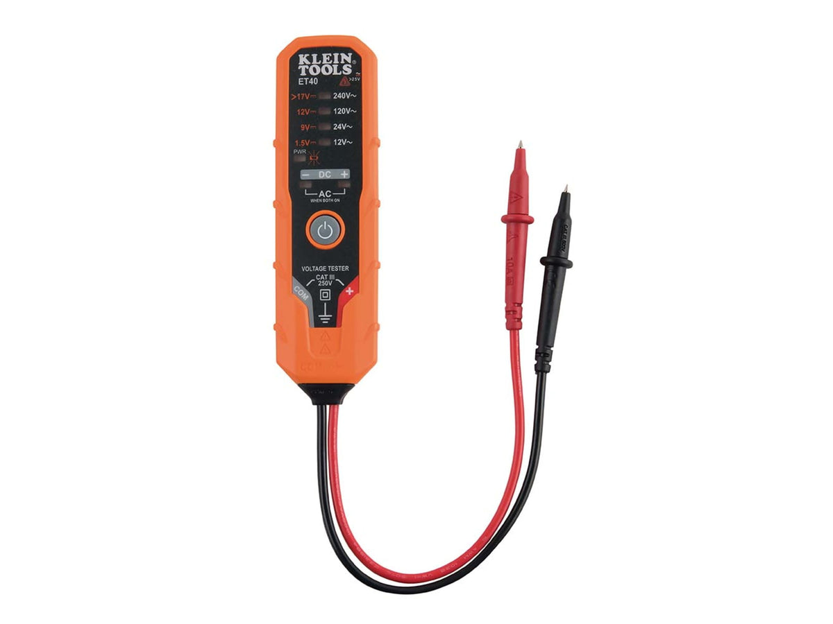 Klein Tools AC/DC Voltage Tester Electronic ET40