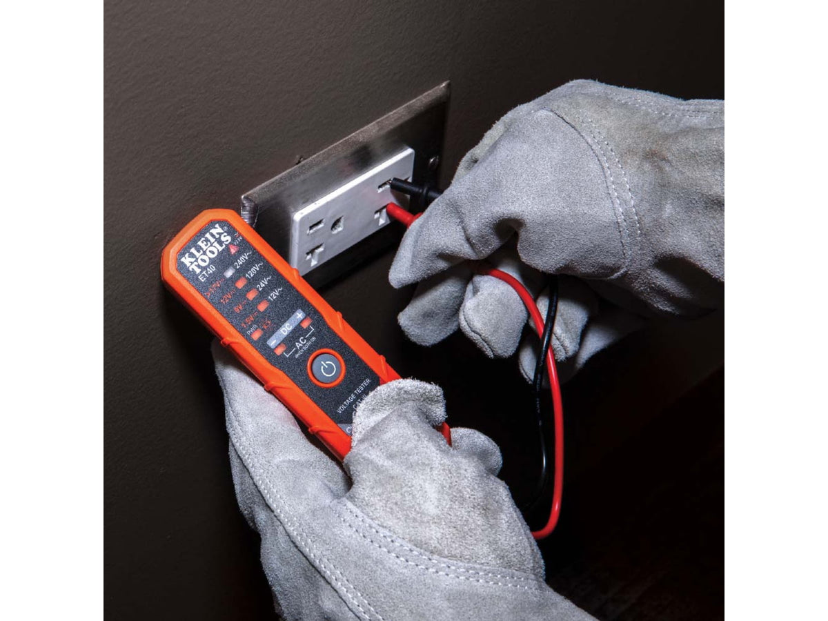 Klein Tools AC/DC Voltage Tester Electronic ET40