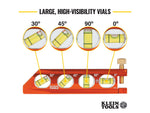 Klein Tools ACCU-BEND Level 4 Vial Orange