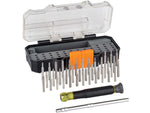Klein Tools All in1 Precision Screwdriver Set with Case Black/Yellow 32717