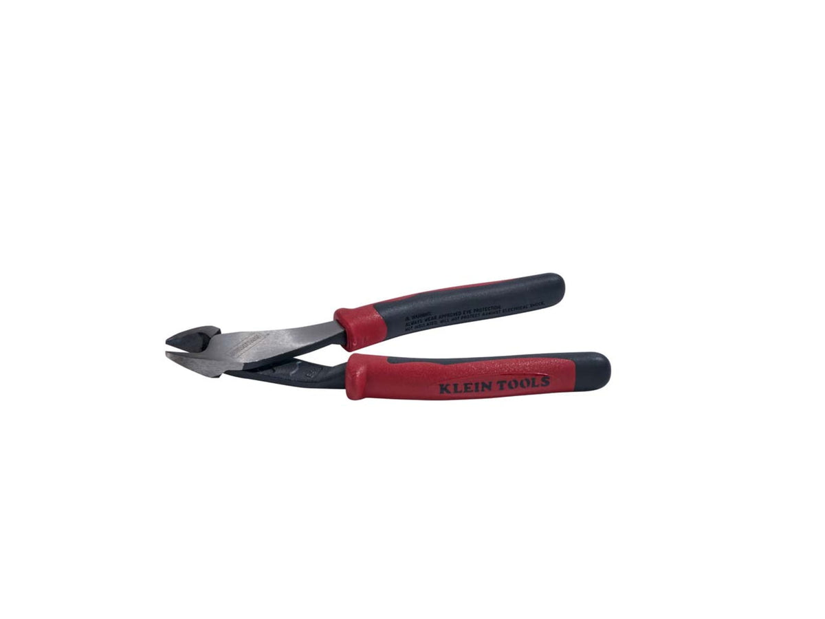 Klein Tools Angled Head Diagonal Cutting Pliers Journeyman 8In Red/Black J248-8