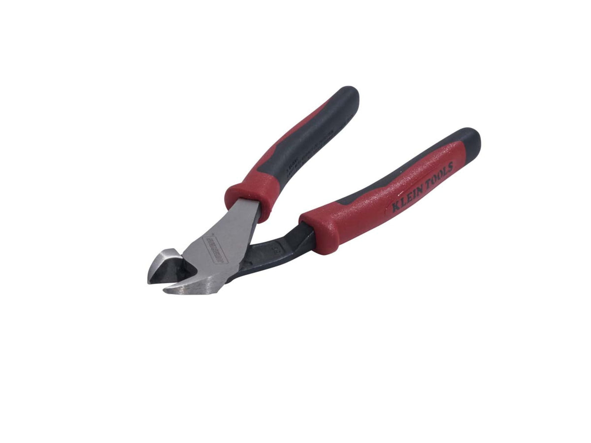 Klein Tools Angled Head Diagonal Cutting Pliers Journeyman 8In Red/Black J248-8