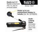 Klein Tools Armored and BX Cable Cutter Black 53725