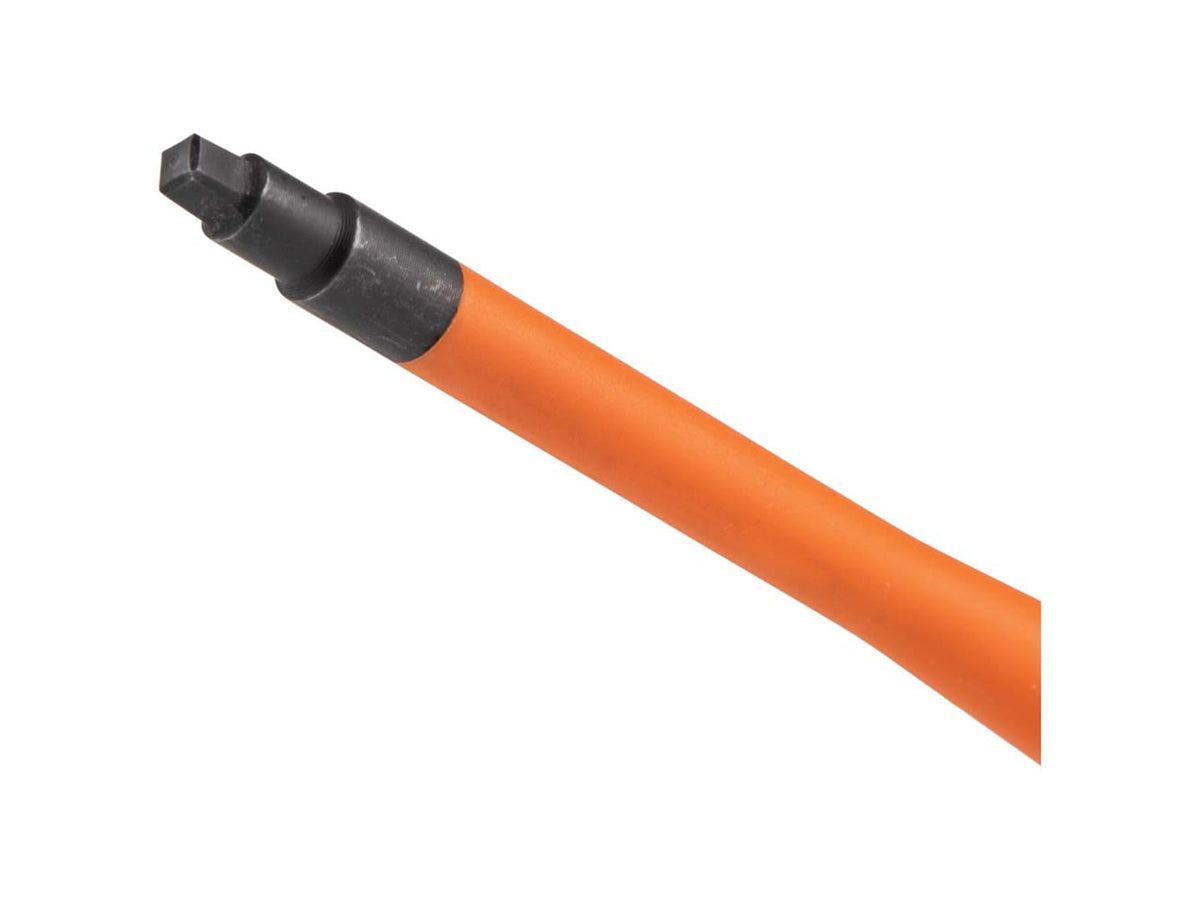 Klein Tools Cabinet Screwdriver Set Slim-Tip Insulated Phillips Square 4Piece Orange/Black 33734INS