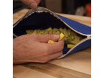 Klein Tools Canvas Tool Pouches Zipper Bags 4-Pack Olive Orange Blue Yellow
