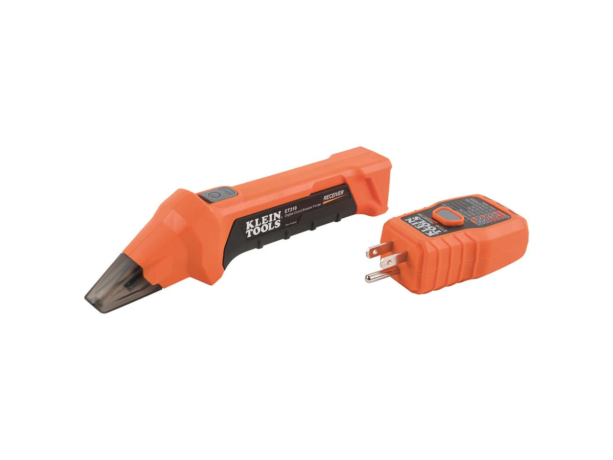 Klein Tools Circuit Breaker Finder w/GFCI Outlet Tester Digital ET310