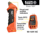 Klein Tools Circuit Breaker Finder w/GFCI Outlet Tester Digital ET310