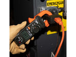 Klein Tools Clamp Meter Electrical Test Kit Orange/Black CL120KIT