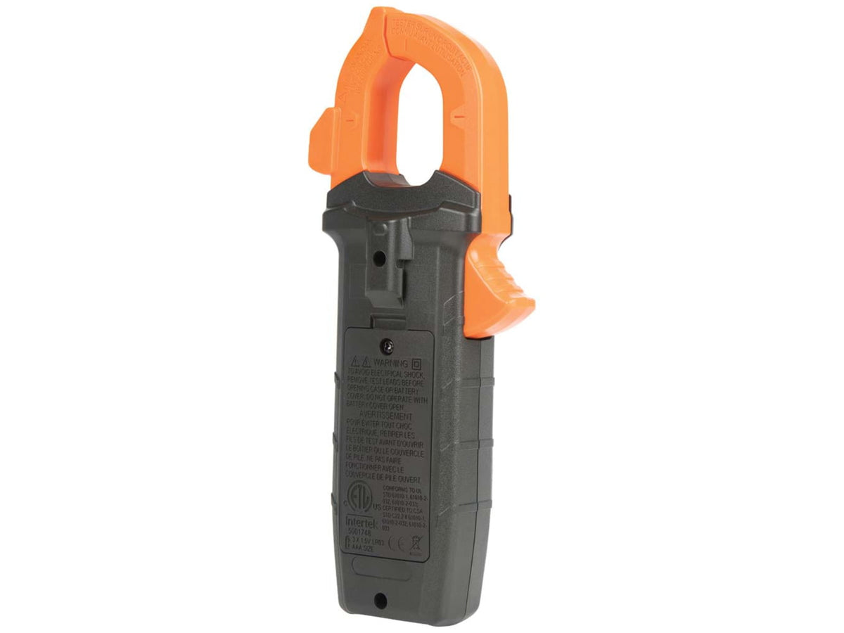 Klein Tools Clamp Meter Electrical Test Kit Orange/Black CL120KIT