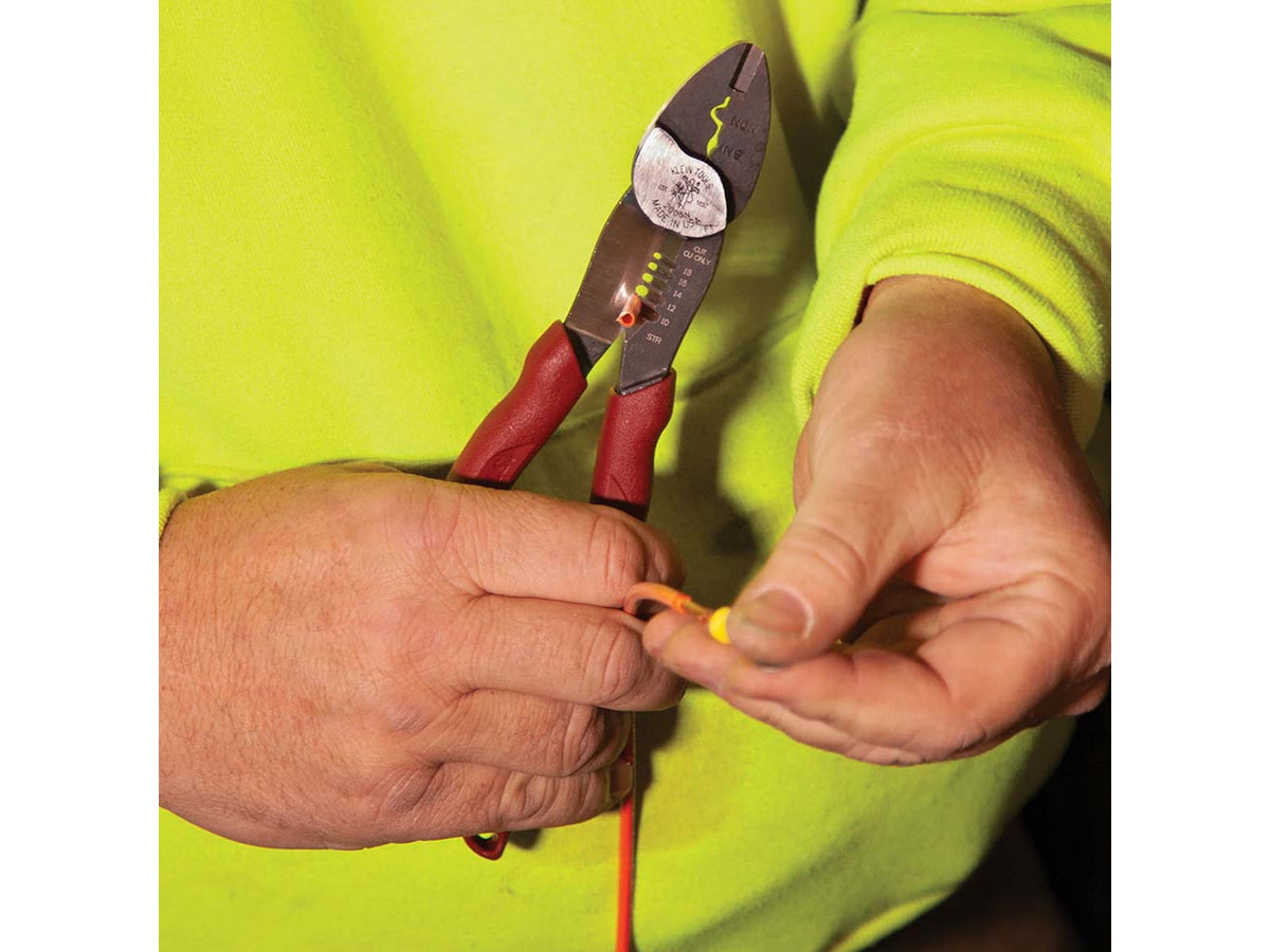 Klein Tools Crimper w/Wire Stripper/Cutter Forged