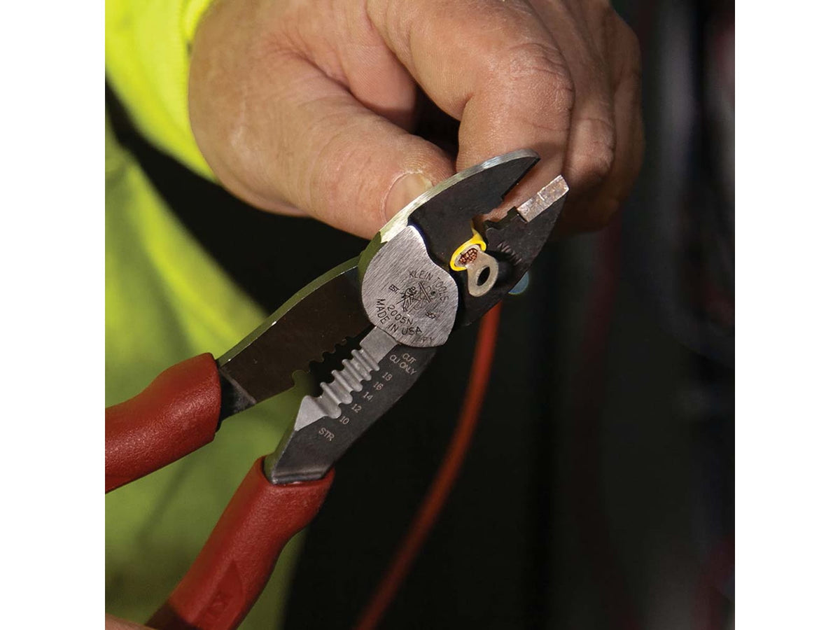 Klein Tools Crimper w/Wire Stripper/Cutter Forged
