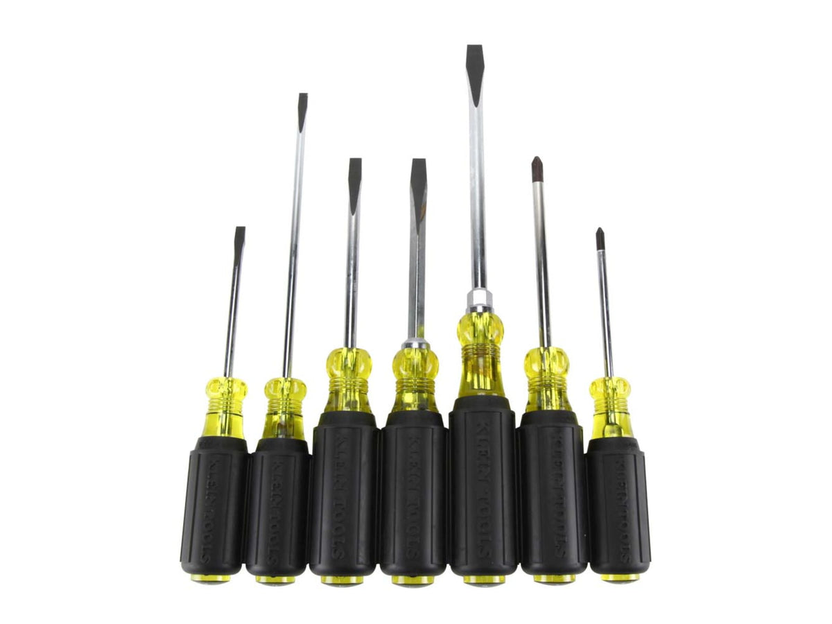 Klein Tools Cushion-Grip Screwdriver Set 7-Piece 85076