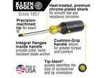Klein Tools Cushion-Grip Screwdriver Set 7-Piece 85076