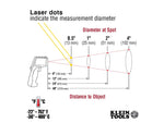 Klein Tools Dual-Laser Infrared Thermometer IR5 IR5