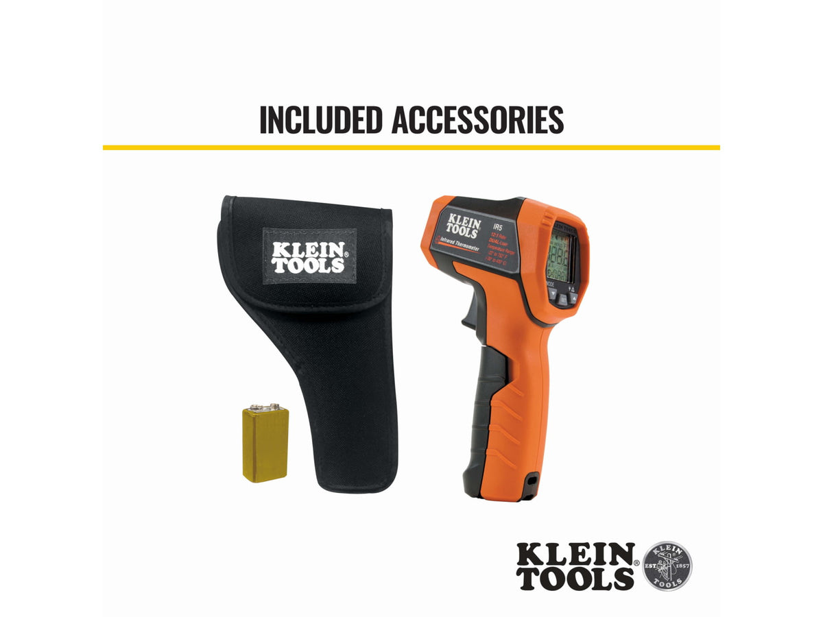 Klein Tools Dual-Laser Infrared Thermometer IR5 IR5