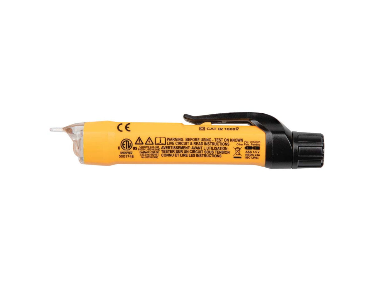 Klein Tools Dual Range Non Contact Voltage Tester 12 - 1000V AC Flashlight NCVT3P