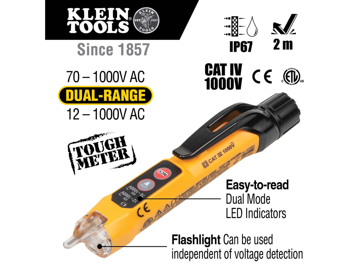 Klein Tools Premium Electrical Test Kit Orange/Black