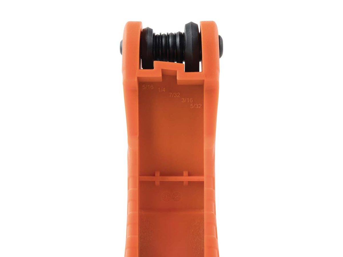 Klein Tools Folding Hex Key Set -11 Fractional Inch-Sized Keys Pro 70550