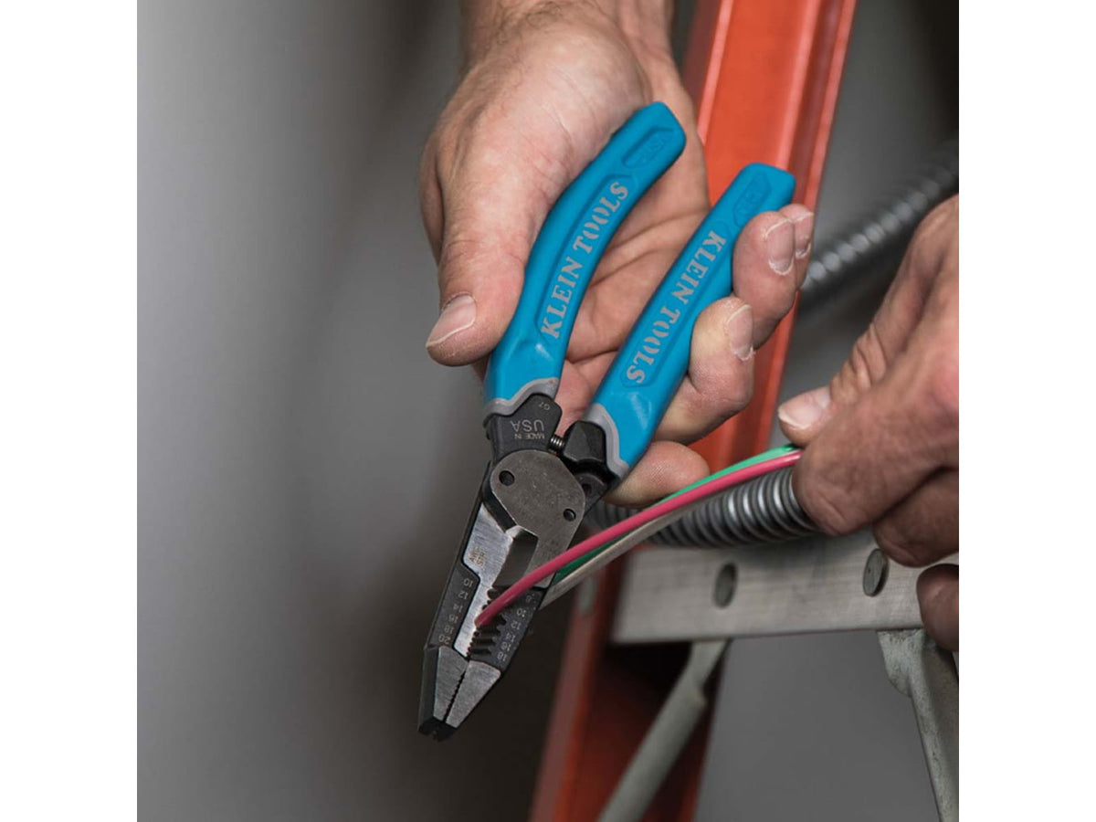 Klein Tools Heavy-Duty Shear Cut Wire Stripper 8-20AWG Klein-Kurve K12035