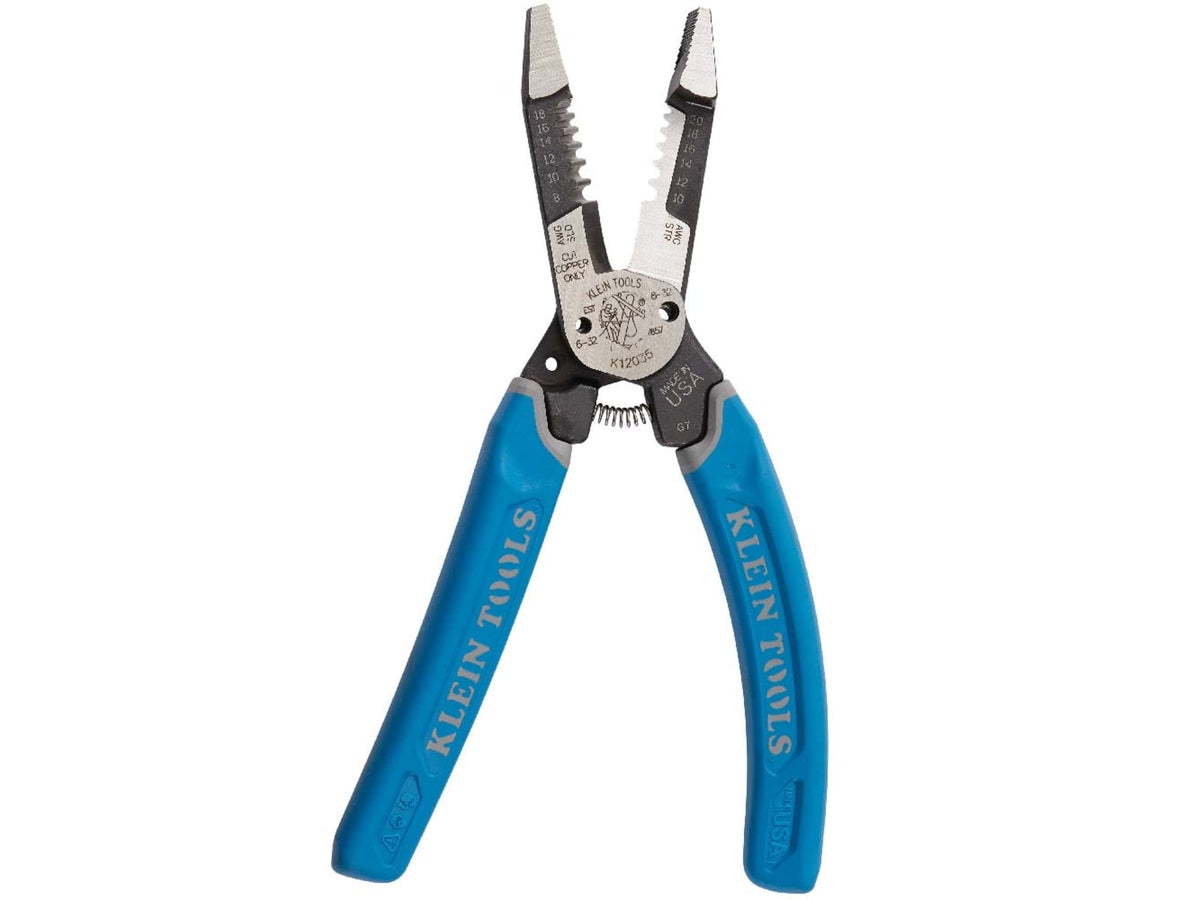 Klein Tools Heavy-Duty Shear Cut Wire Stripper 8-20AWG Klein-Kurve K12035