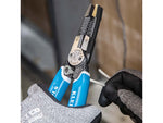 Klein Tools Klein-Kurve Heavy-Duty Wire Stripper/Cutter/Crimper Multi Tool 8-20 AWG Blue/White K12065CR