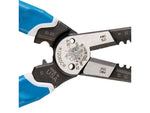 Klein Tools Klein-Kurve Heavy-Duty Wire Stripper/Cutter/Crimper Multi Tool 8-20 AWG Blue/White K12065CR